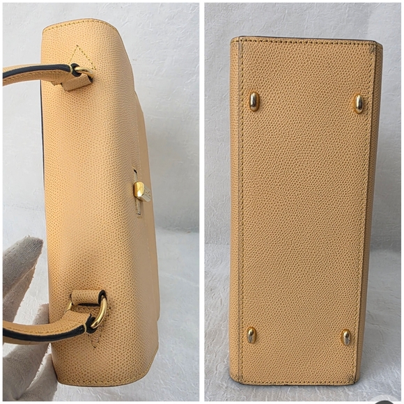 Auth Celine Macadam Turn-lock Top Handle Bag - Picture 8 of 11